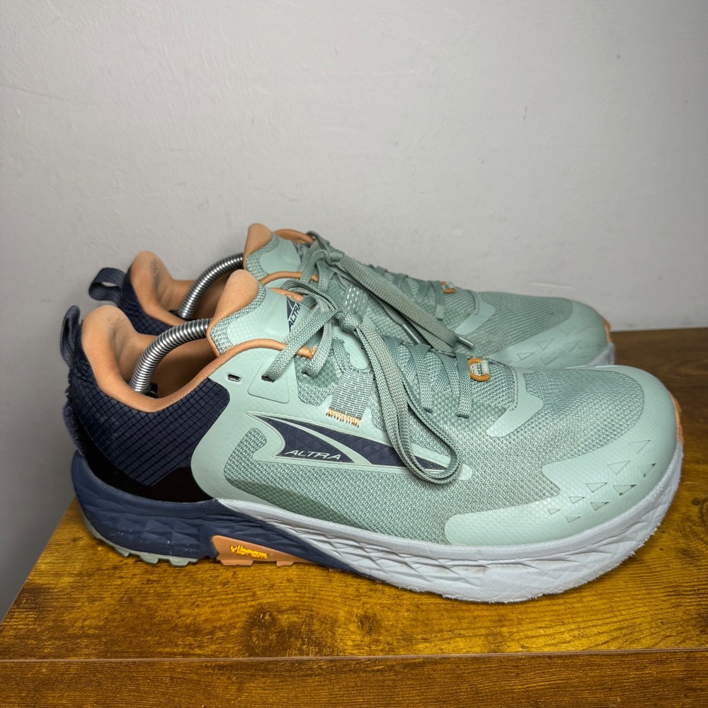 Altra Timp 5 Trail Running Shoes Mens Size 11.5 Green AL0A85PE320